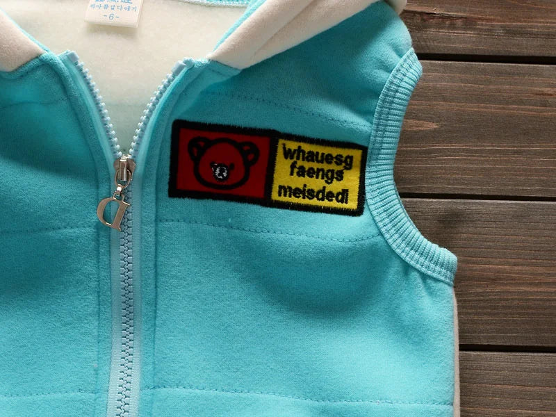 Blue Bear Hoodie Set – Cosy, Playful & Ultra Cute 🐻❄️