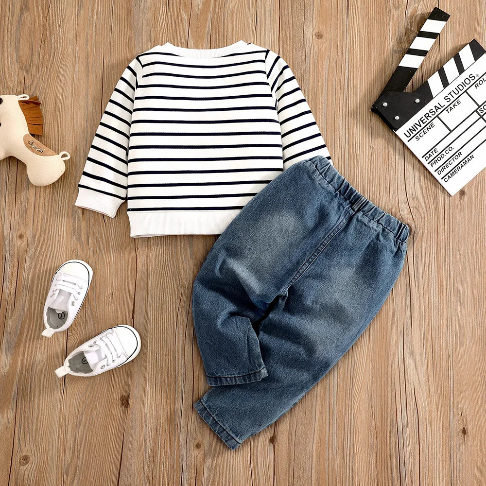 Baby Elephant Outfit Set – Soft, Stretchy & Everyday Ready 🐘👖