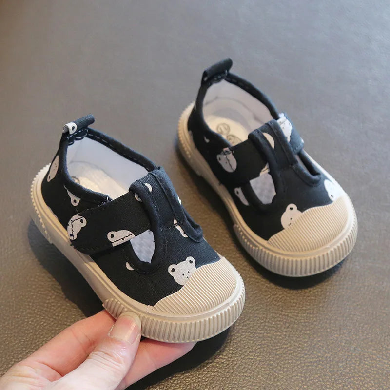 Baby Canvas Shoes – Soft, Comfy & Adorable 🐻👶