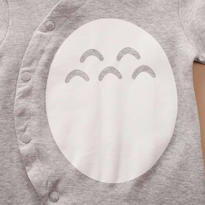 Totoro-Inspired Baby Romper Set – Soft Cotton & Adorably Cosy 🌙🐾
