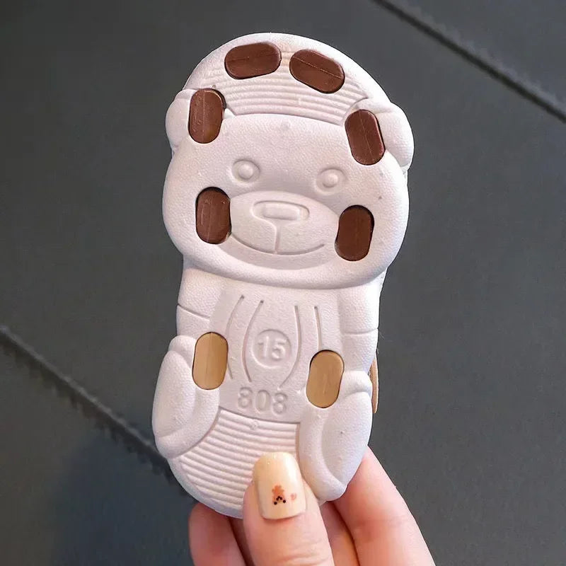 Teddy Bear Baby Sandals – Cute, Comfy & Summer-Ready 🧸☀️