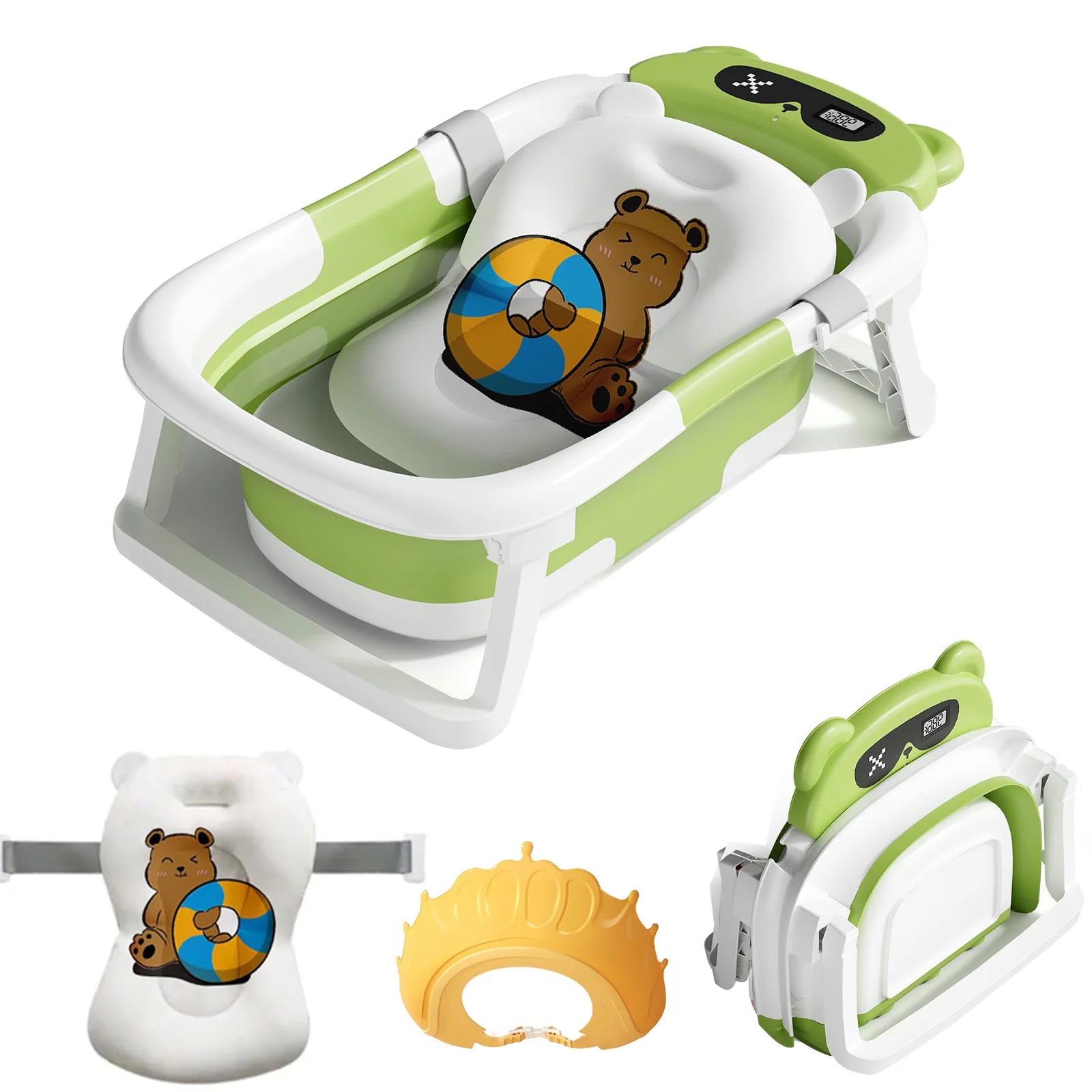 Baby Folding Bathtub – Practical, Safe & Comfortable 🛁⭐