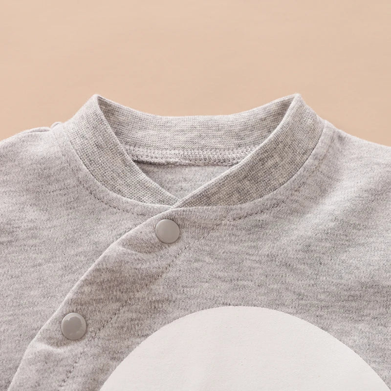 Totoro-Inspired Baby Romper Set – Soft Cotton & Adorably Cosy 🌙🐾