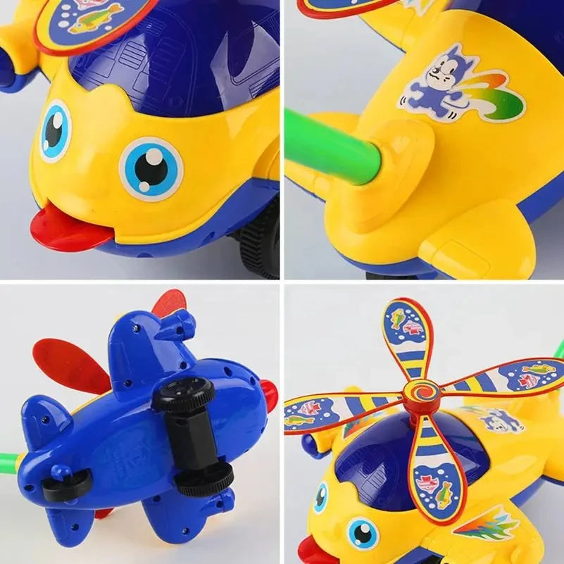 Push & Go Musical Helicopter – Colourful, Fun & Perfect for First Steps 🚁🎶