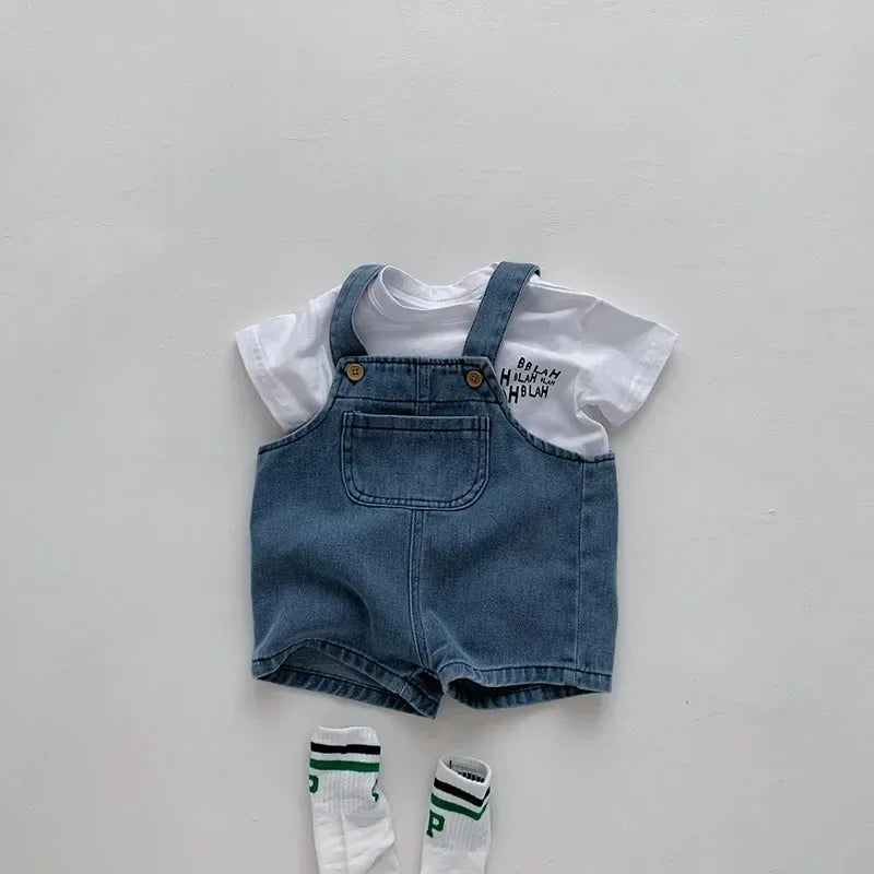 Casual Denim Set – Relaxed, Playful & Made for Little Explorers 👶💙