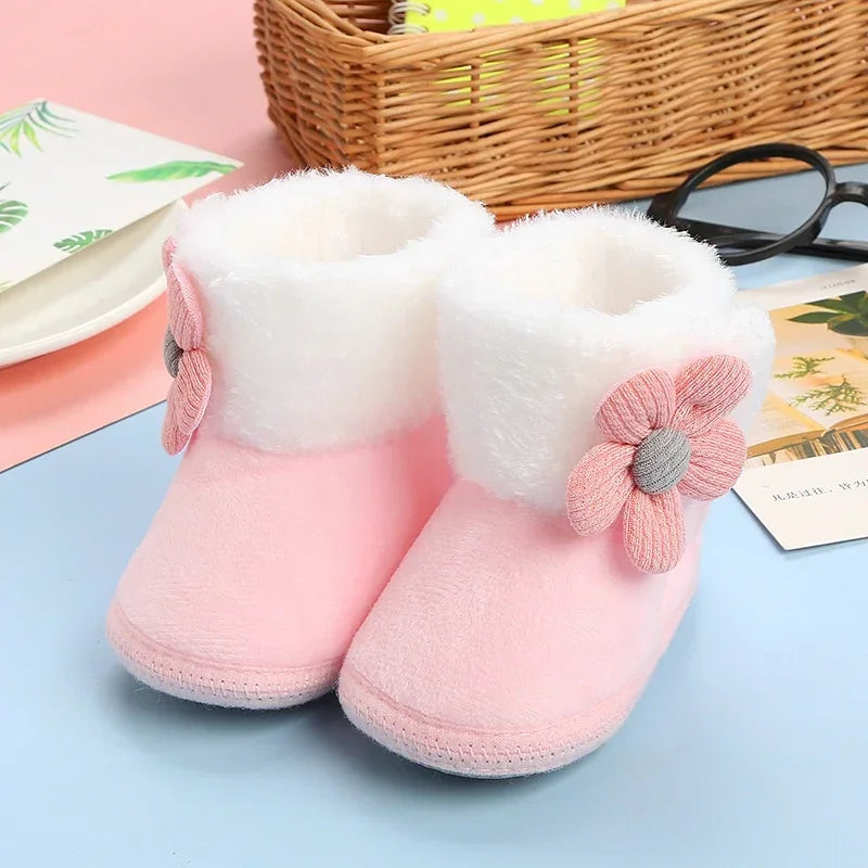 Baby Flower Booties – Cosy, Adorable & Perfect for Little Feet 🌸👶
