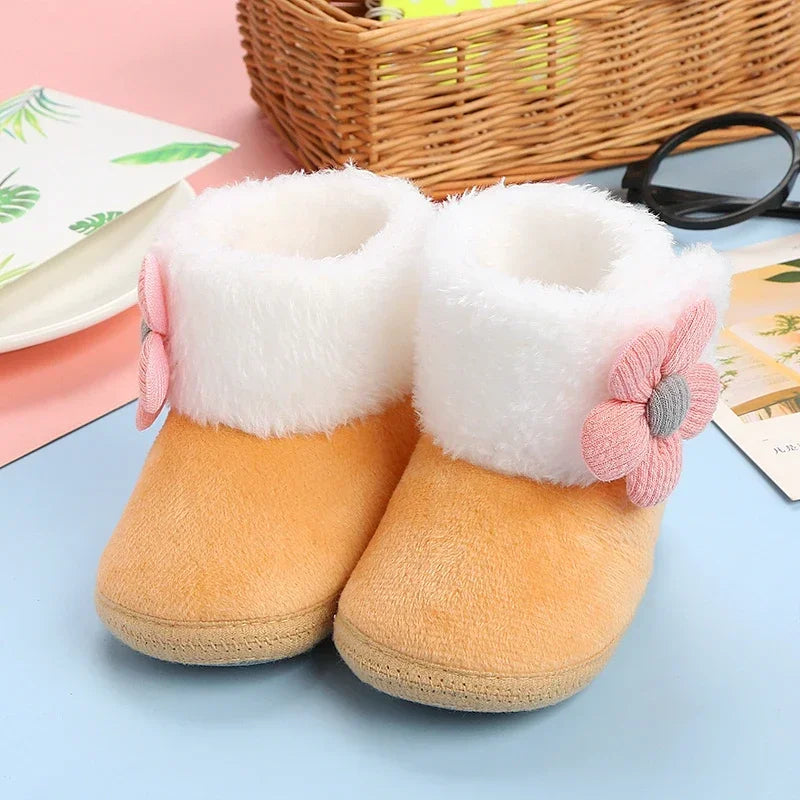 Baby Flower Booties – Cosy, Adorable & Perfect for Little Feet 🌸👶