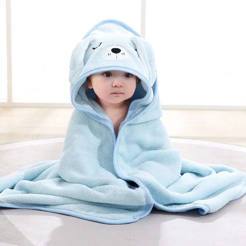 Animal Hooded Baby Towel β Cosy, Adorable & Full of Character πΎπ