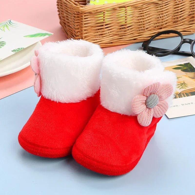 Baby Flower Booties – Cosy, Adorable & Perfect for Little Feet 🌸👶