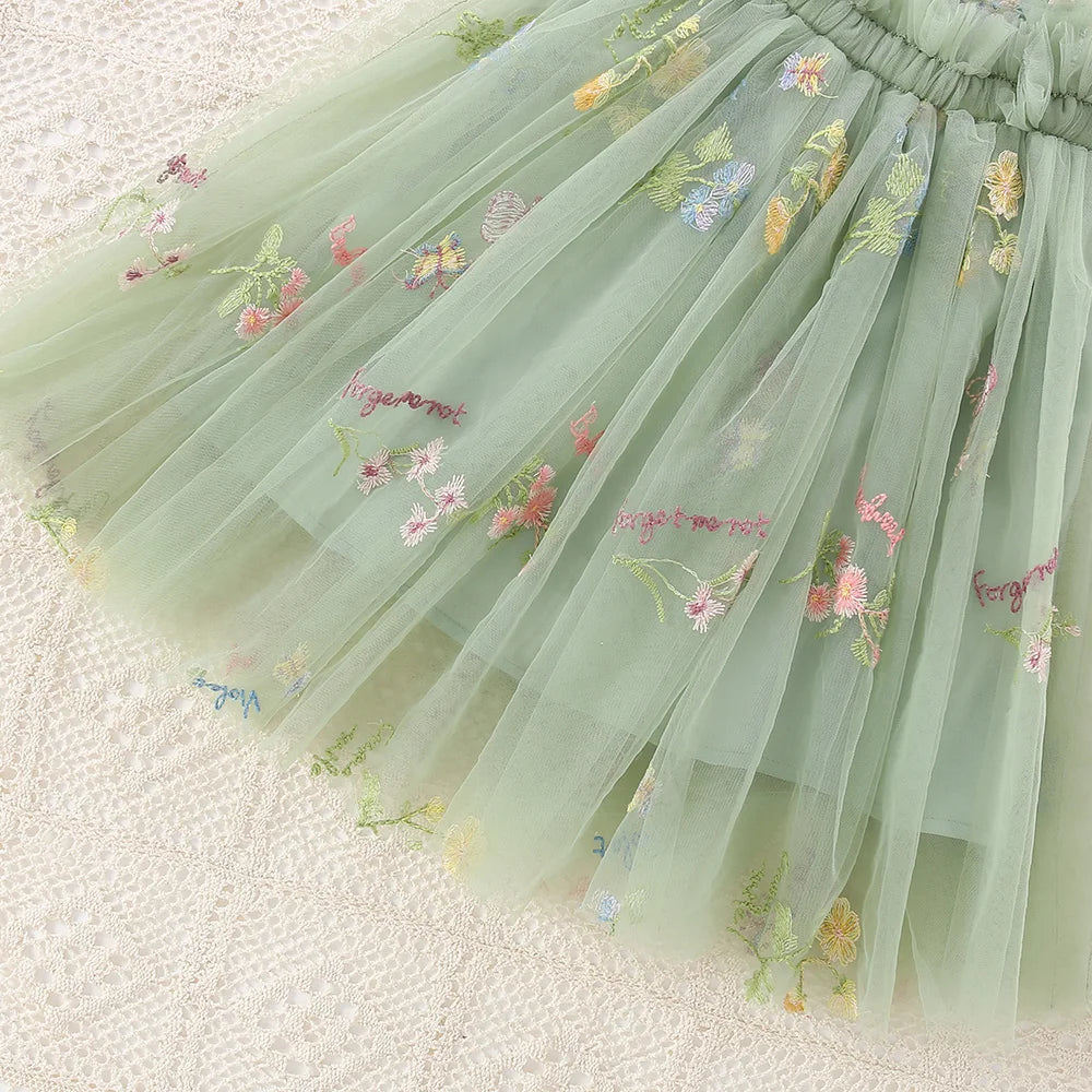 Fairy Garden Tulle Dress – Whimsical, Soft & Elegantly Sweet 🧚♀️🌸