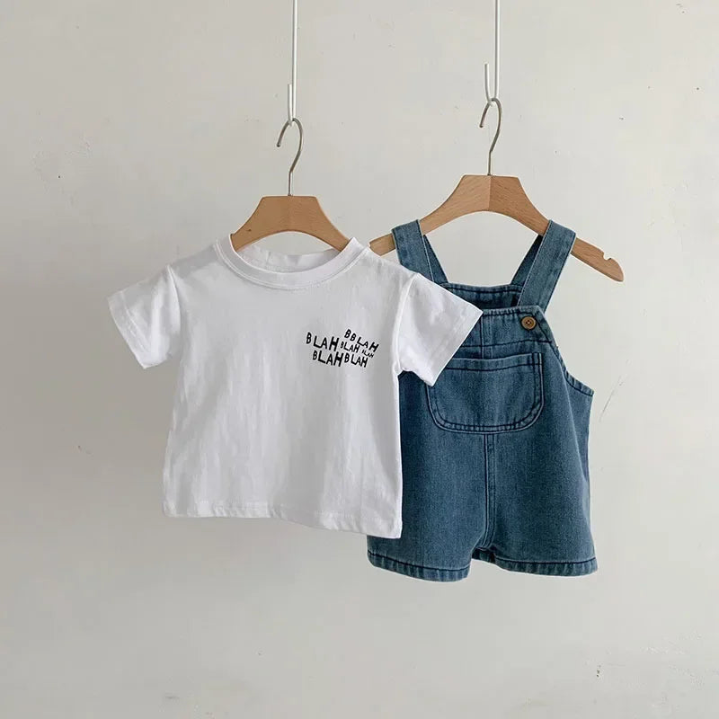 Casual Denim Set – Relaxed, Playful & Made for Little Explorers 👶💙