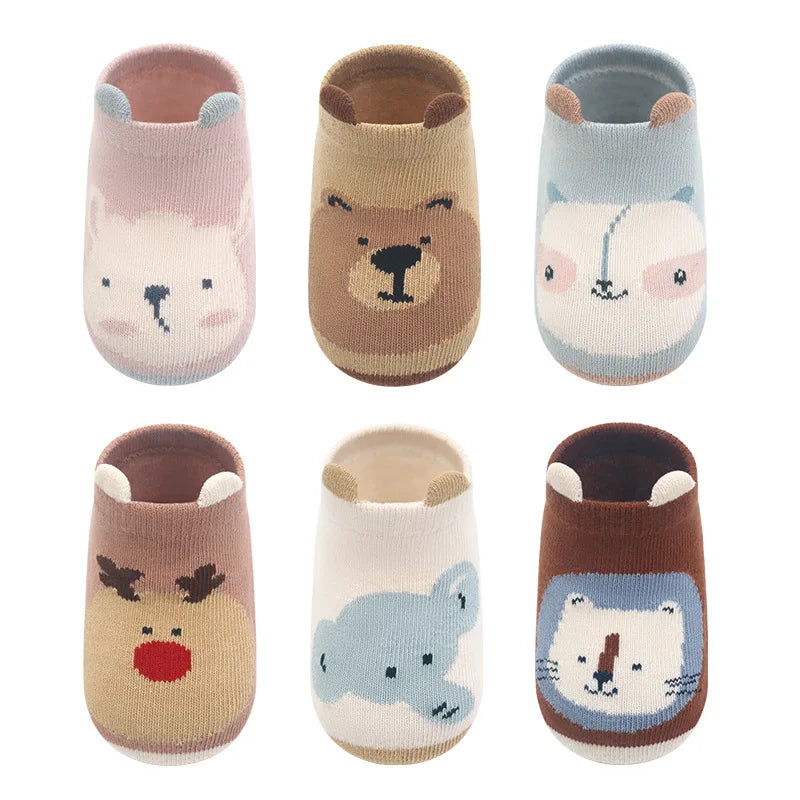 Baby Anti-Slip Socks – Soft, Safe & Full of Fun 🧦✨