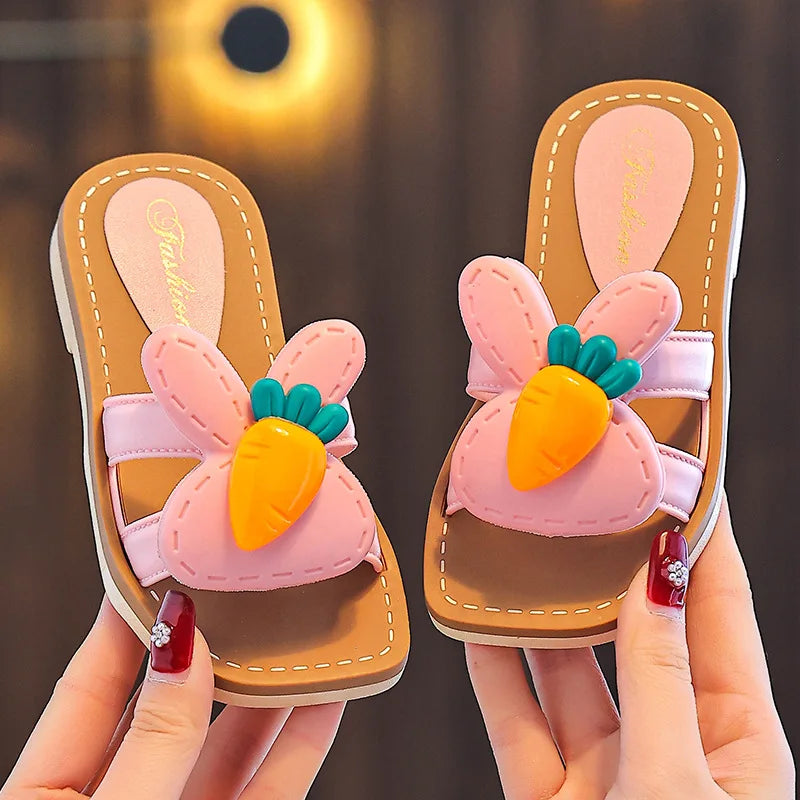 Kids Summer Slide Sandals – Playful, Comfy & Full of Fun 🌸🍭🥕