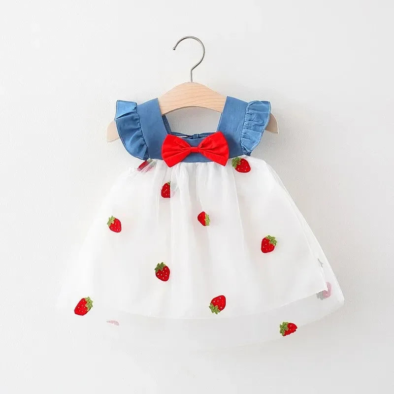 Strawberry Princess Dress – Sweet, Playful & Full of Charm 🍓👗