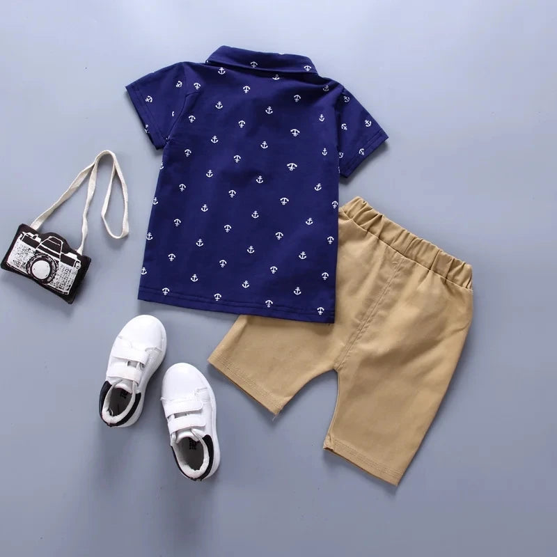 Little Explorer Polo & Shorts Set β Cool, Comfy & Full of Charm βπ¦