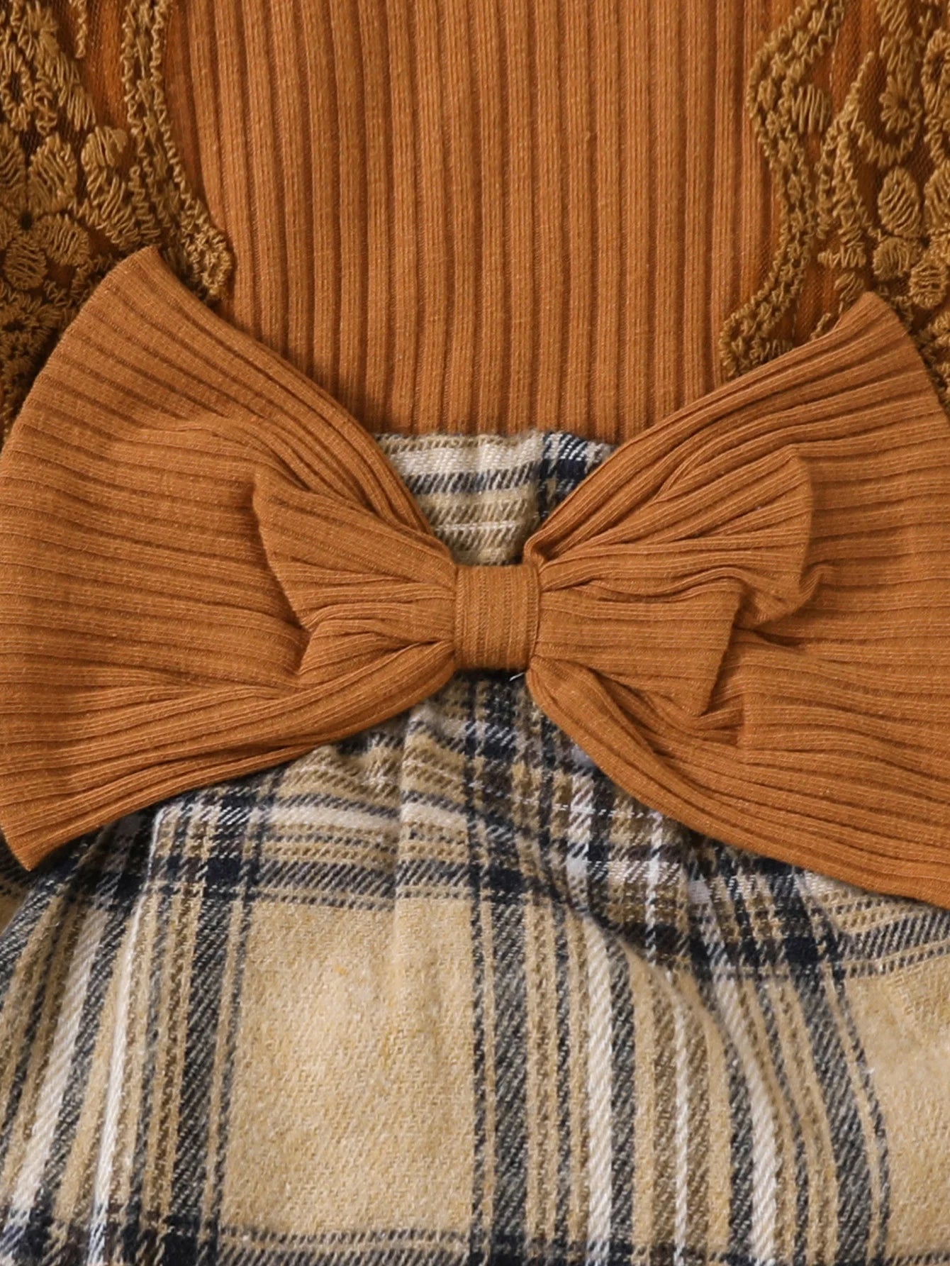 Autumn Bow Romper Dress – Cosy, Elegant & Made to Twirl 🍁🎀