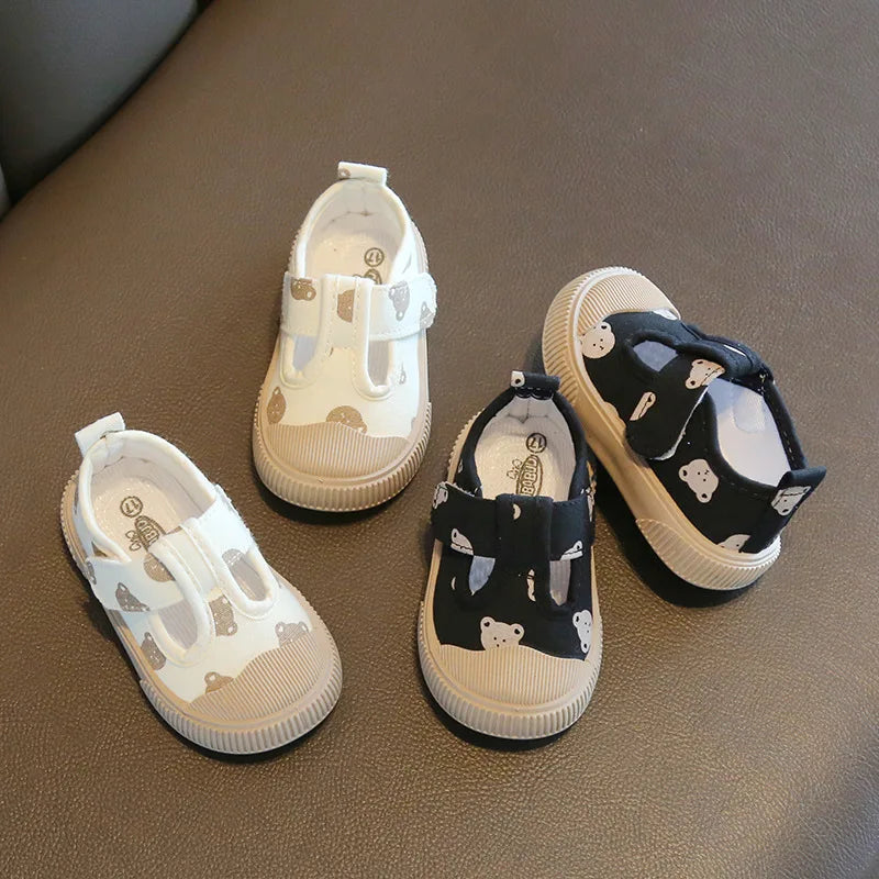 Baby Canvas Shoes – Soft, Comfy & Adorable 🐻👶
