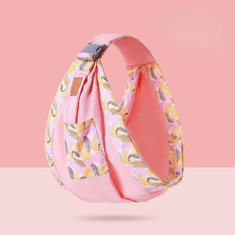 Cotton Baby Sling Carrier – Comfortable, Breathable & Hands-Free Support for Parents 👶🧣
