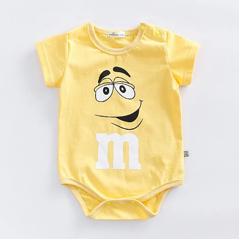 M&M Baby Romper – Colourful, Playful & Full of Personality 🍬👶