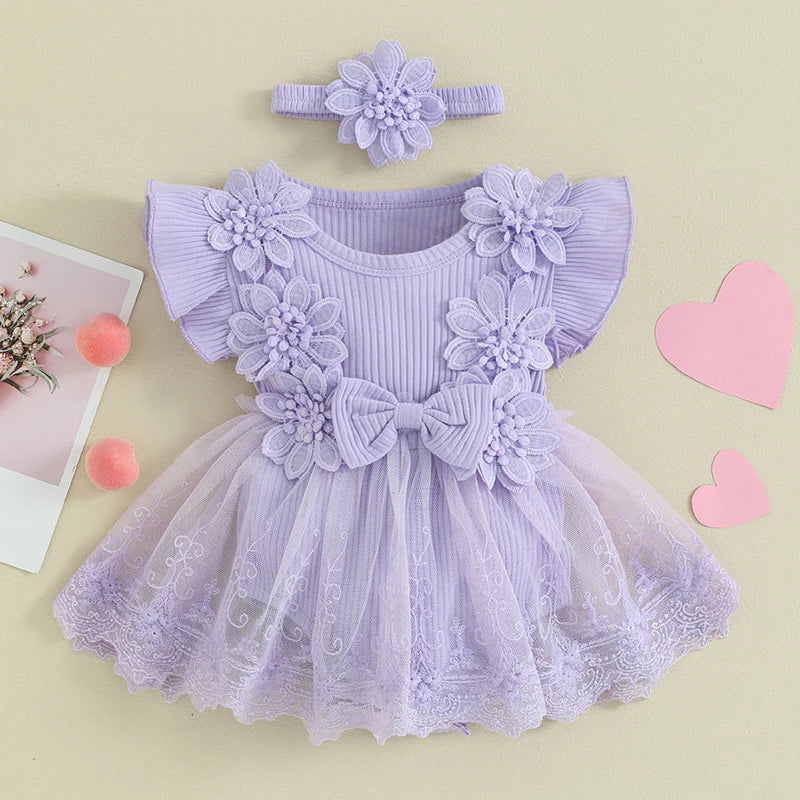 Baby Lace Party Dress – Elegant, Delicate & Charming ✨👶