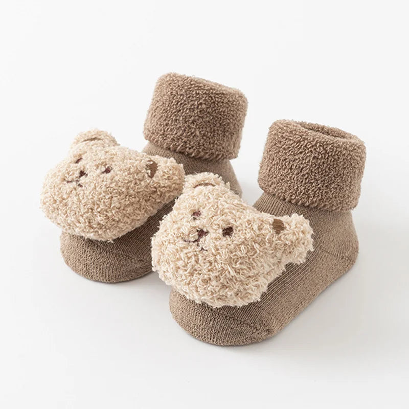 Teddy Baby Socks – Cosy, Playful & Non-Slip 🧸🧦