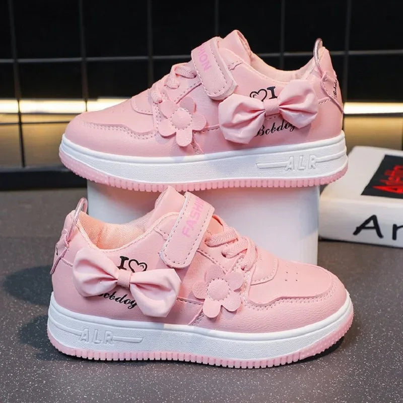 Girls’ Bow & Flower Trainers – Cute, Comfy & Full of Charm 🎀🌸