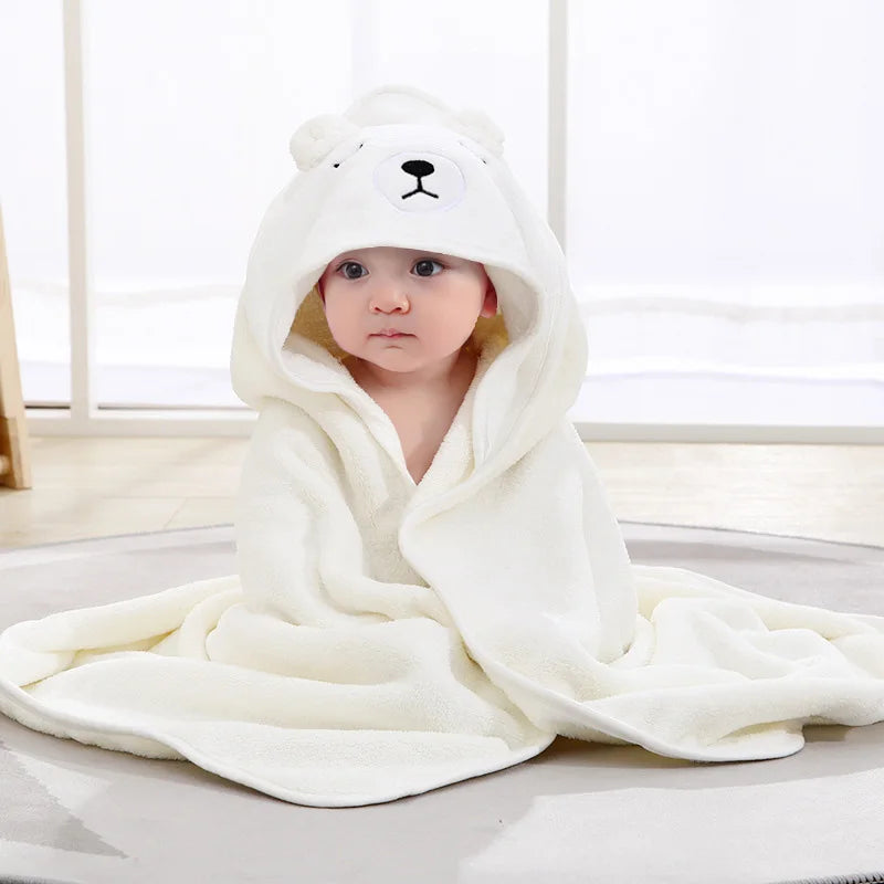 Animal Hooded Baby Towel β Cosy, Adorable & Full of Character πΎπ