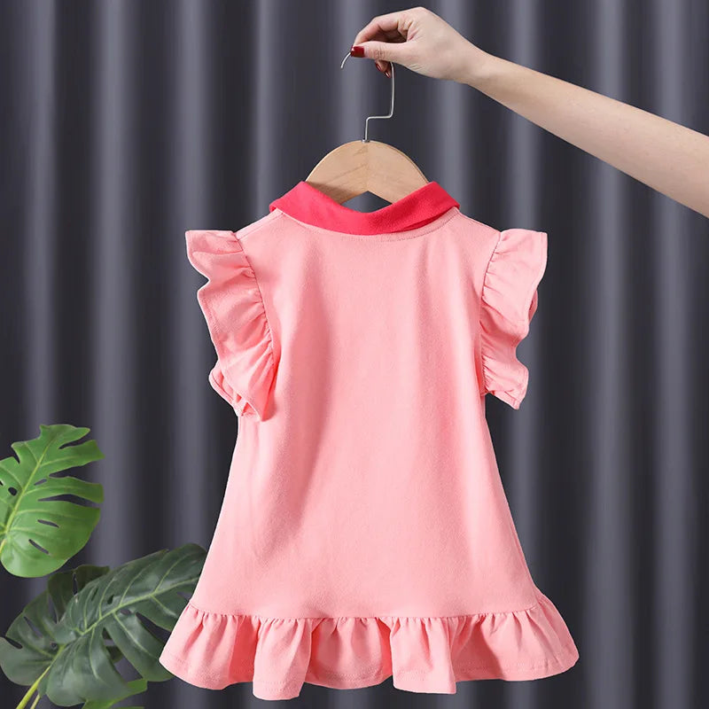 Strawberry Collar Dress – Sweet, Stylish & Full of Charm 🍓👗