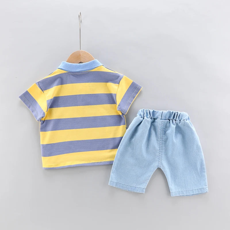 Lucky Kid Polo Set β Playful, Cool & Comfortable πβ¨