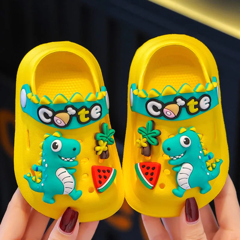 Kids Dinosaur Sandals – Colourful, Comfy & Roarsome! 🦖🍉