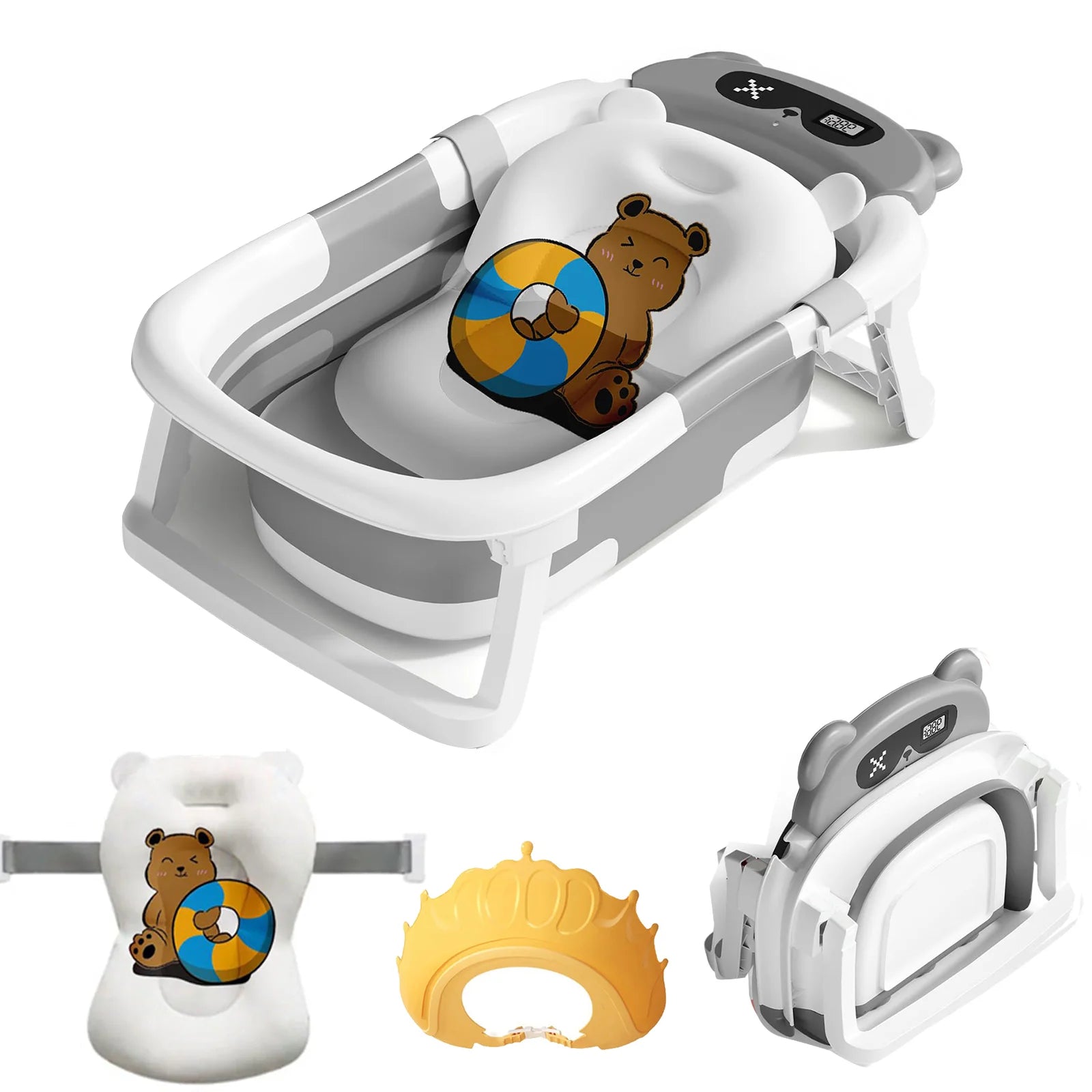 Baby Folding Bathtub – Practical, Safe & Comfortable 🛁⭐