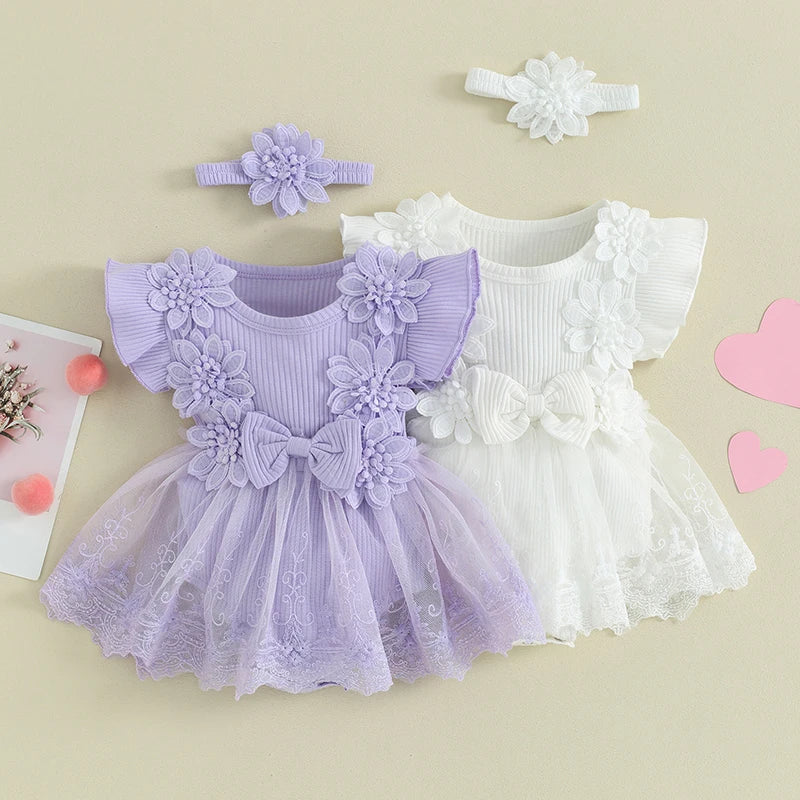 Baby Lace Party Dress – Elegant, Delicate & Charming ✨👶