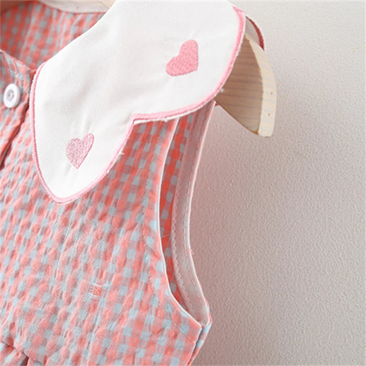 Heart Collar Dress Set – Sweet, Charming & Full of Love 💕👗