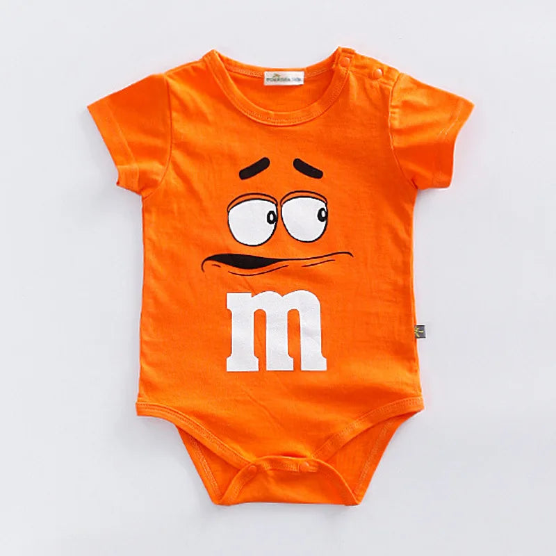 M&M Baby Romper – Colourful, Playful & Full of Personality 🍬👶