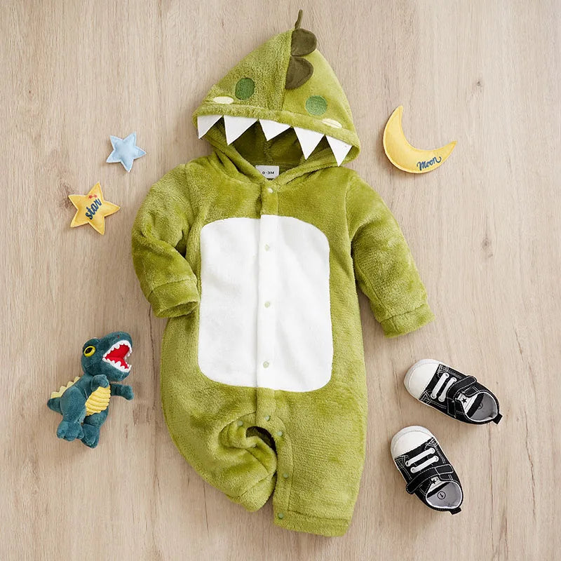 Baby Dinosaur Onesie – Cosy & Adorable 🦖💚
