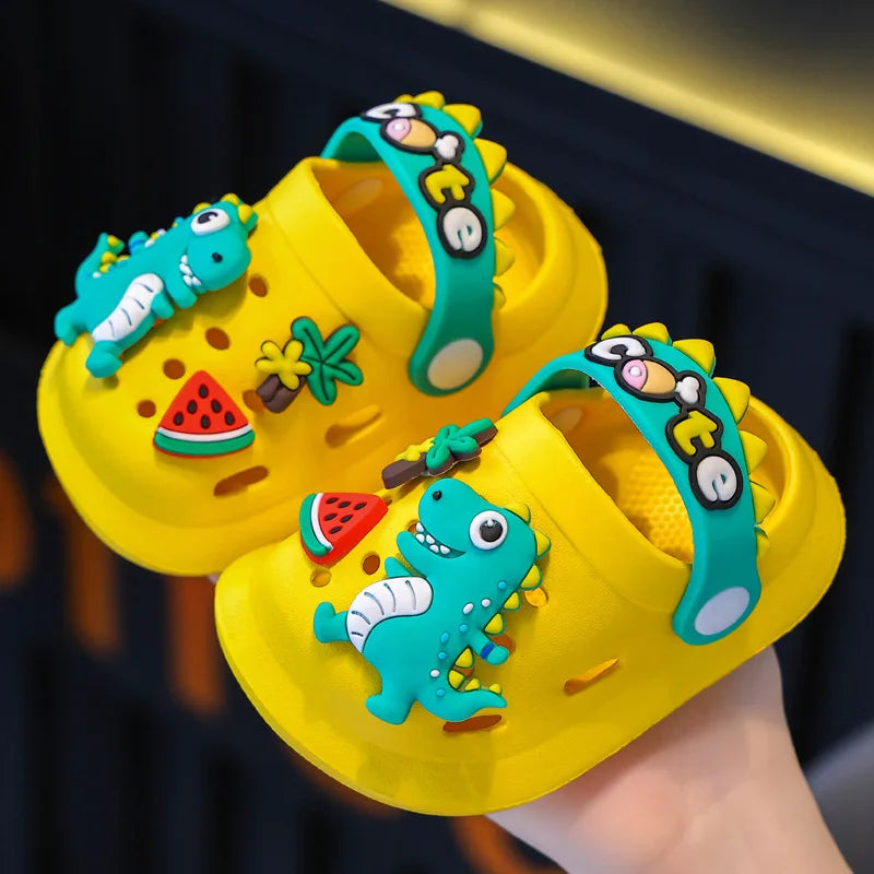 Kids Dinosaur Sandals – Colourful, Comfy & Roarsome! 🦖🍉
