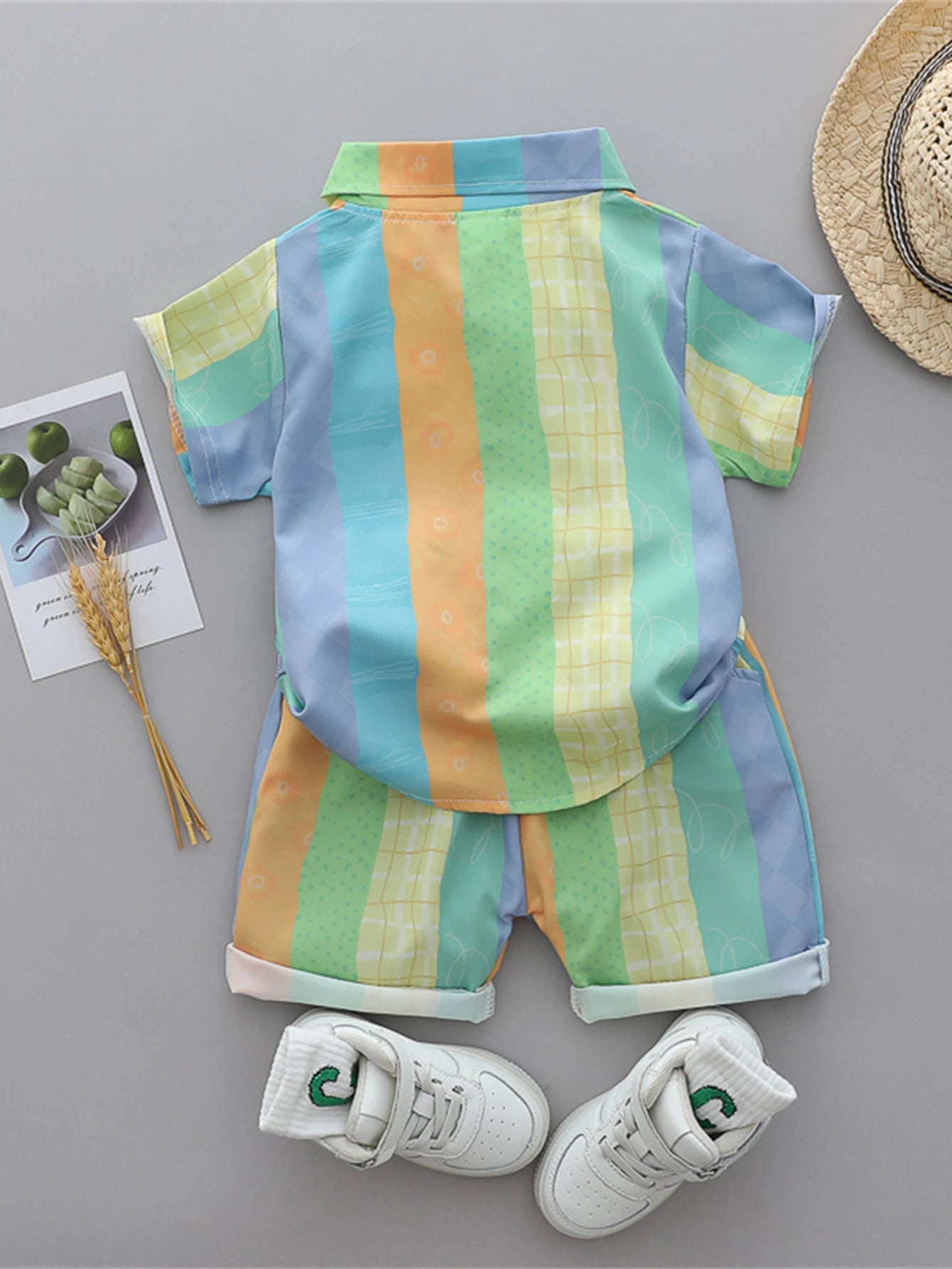 Tropical Striped Summer Set β Vibrant, Breezy & Full of Joy π΄βοΈ
