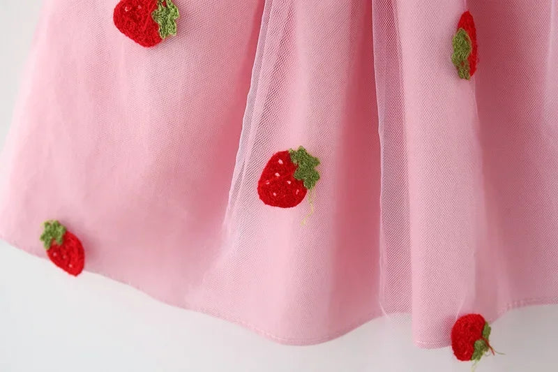 Strawberry Princess Dress – Sweet, Playful & Full of Charm 🍓👗