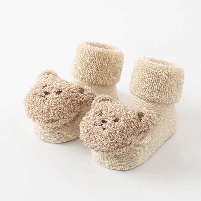 Teddy Baby Socks – Cosy, Playful & Non-Slip 🧸🧦