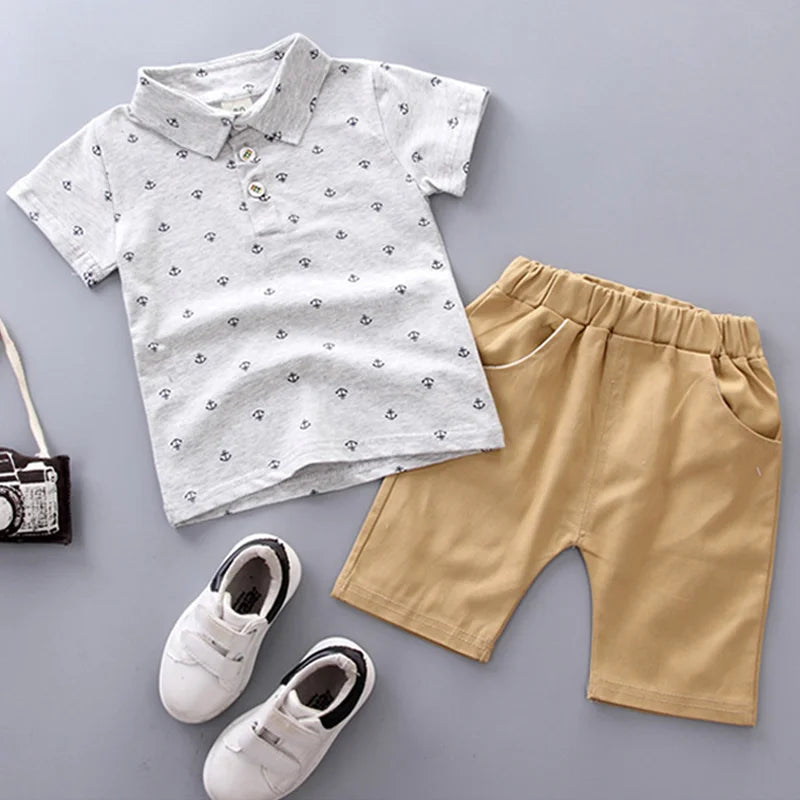 Little Explorer Polo & Shorts Set β Cool, Comfy & Full of Charm βπ¦