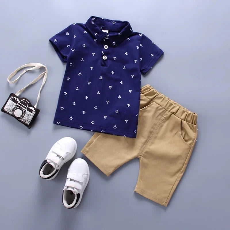 Little Explorer Polo & Shorts Set β Cool, Comfy & Full of Charm βπ¦