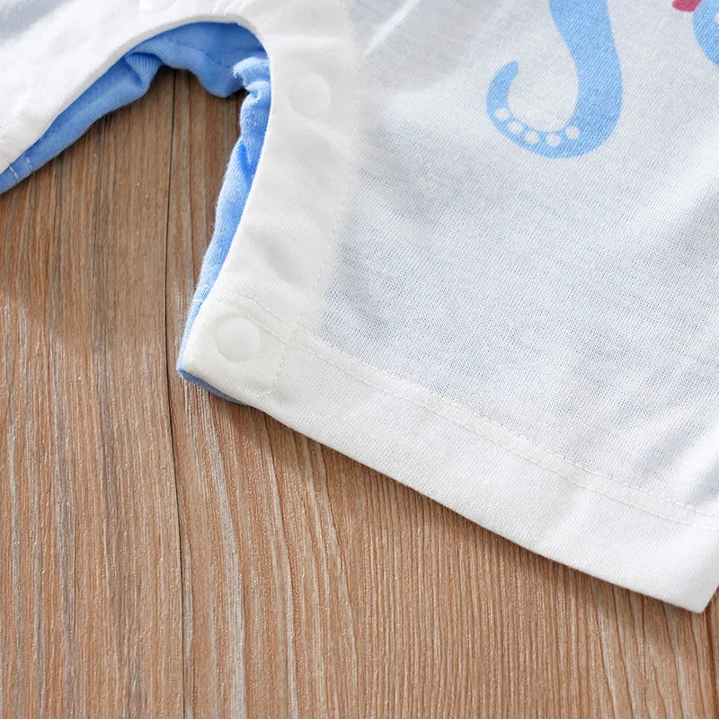 Baby Ocean Romper – Playful, Soft & Full of Fun 🌊🐙