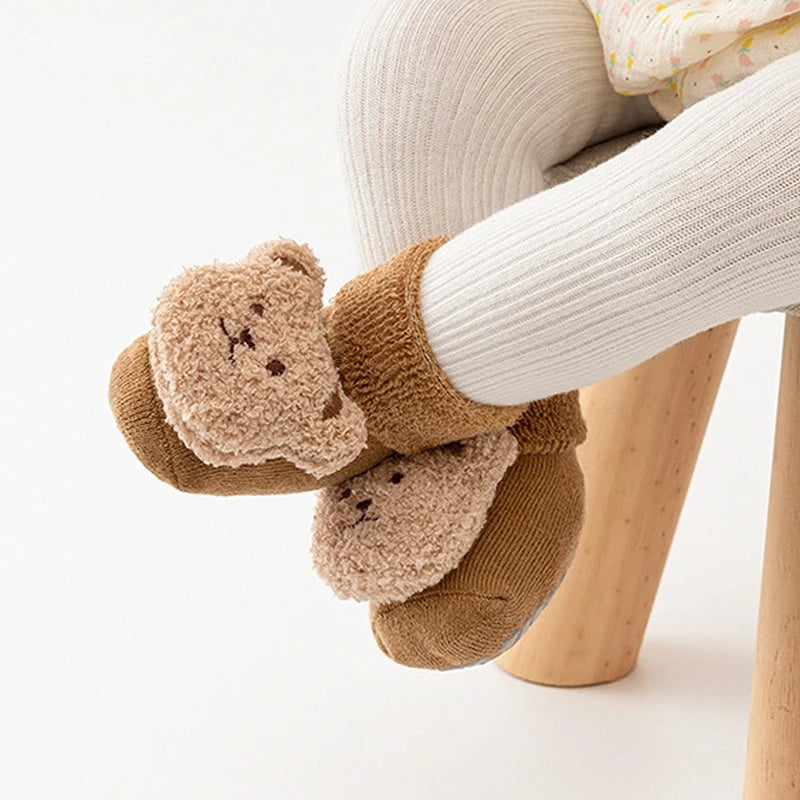 Teddy Baby Socks – Cosy, Playful & Non-Slip 🧸🧦