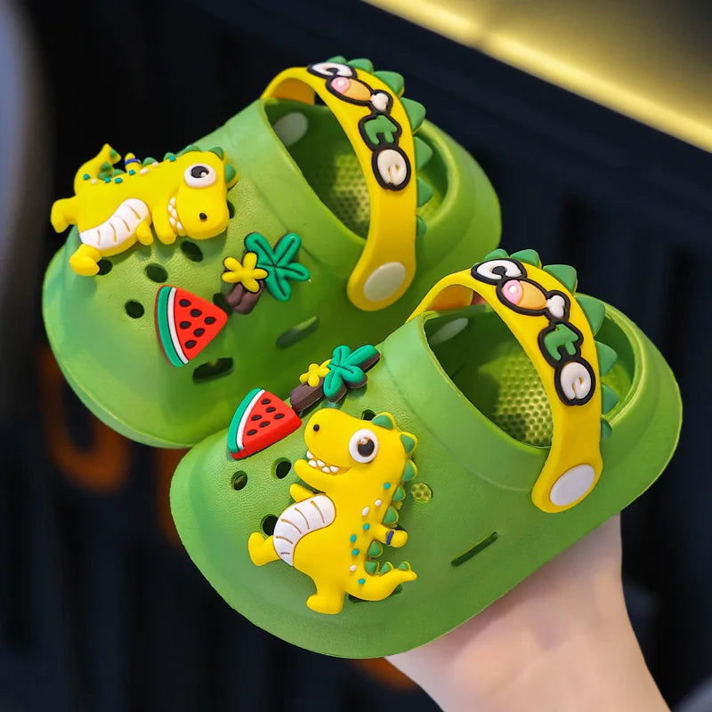 Kids Dinosaur Sandals – Colourful, Comfy & Roarsome! 🦖🍉