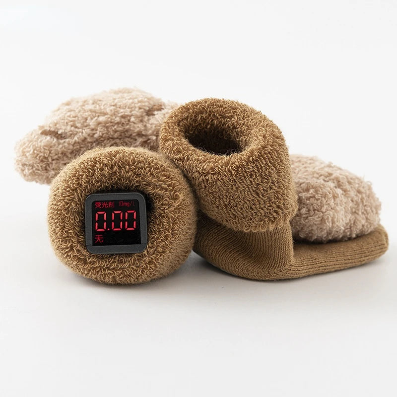 Teddy Baby Socks – Cosy, Playful & Non-Slip 🧸🧦