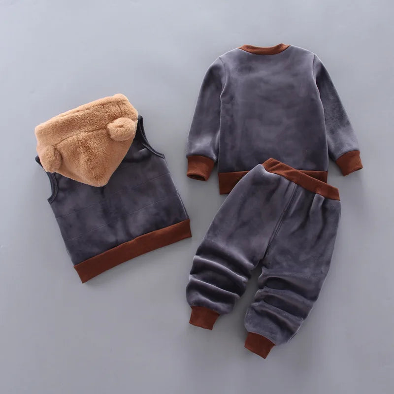 3-Piece Teddy Bear Winter Outfit β Cosy, Playful & Full of Charm π»βοΈ