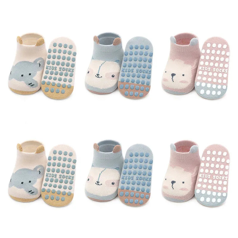Baby Anti-Slip Socks – Soft, Safe & Full of Fun 🧦✨