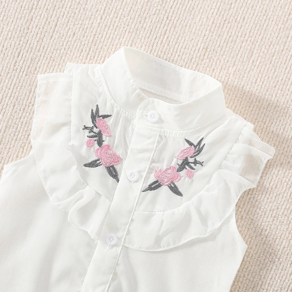 Floral Ruffle Top & Shorts Set – Fresh, Chic & Light as a Breeze 🌸🌿