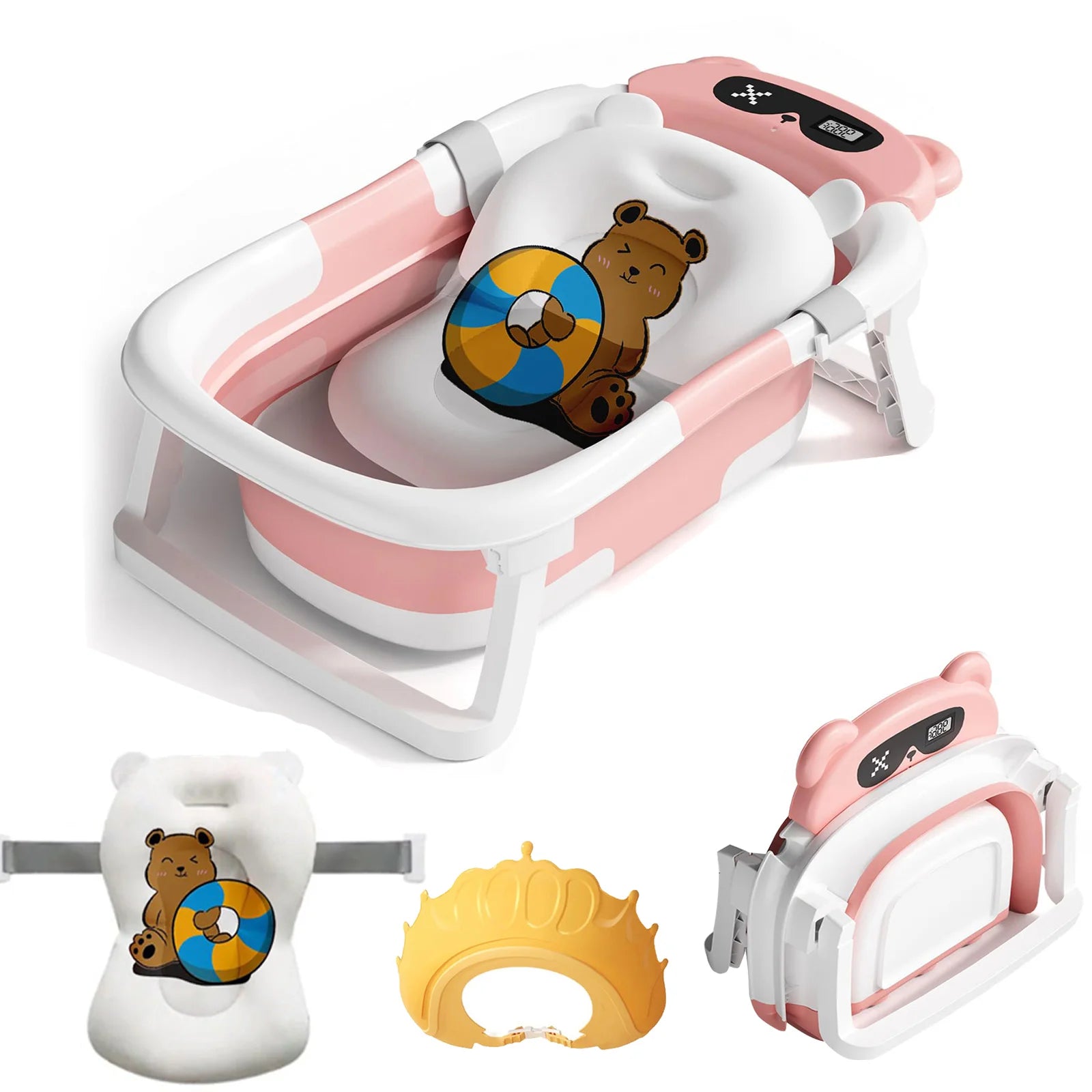 Baby Folding Bathtub – Practical, Safe & Comfortable 🛁⭐