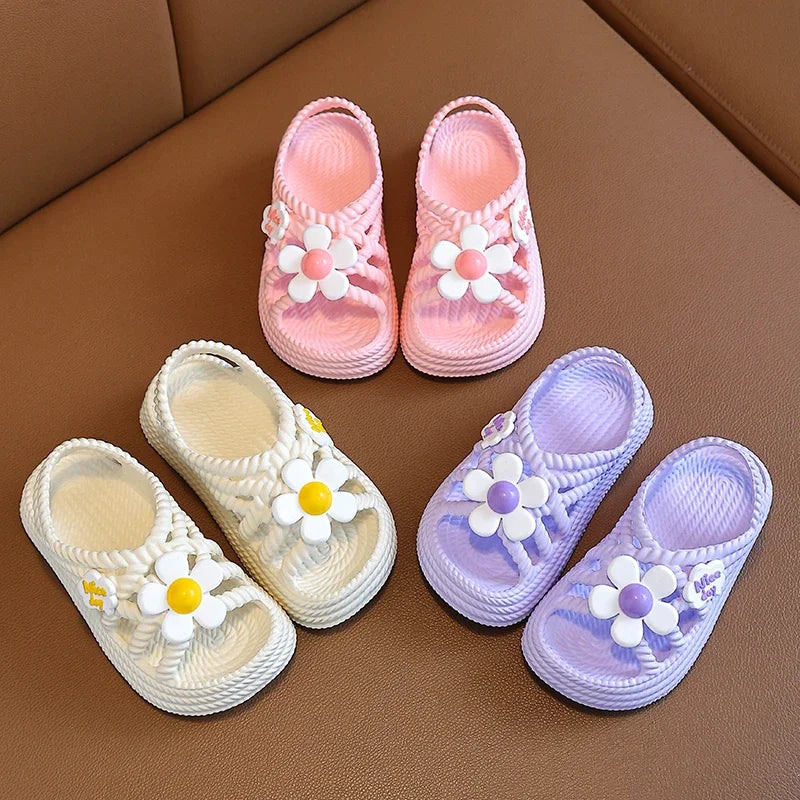 Daisy Summer Sandals – Soft, Cute & Easy to Wear 🌼👣